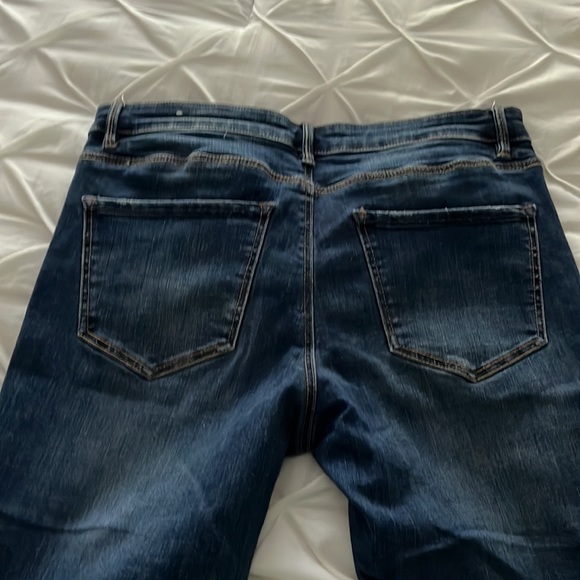 STRADIVARIUS DARK WASH SKINNY JEANS (US10) - Picture 4 of 4